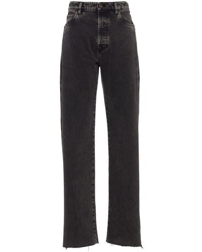 Miu Miu Five Pocket Denim Jeans - Black