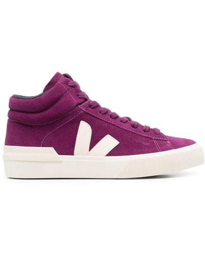 Veja Minotaur High-top Sneakers - Purple
