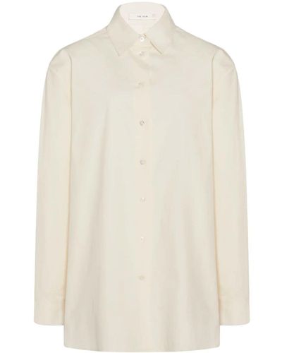 Aleida cotton cape shirt
