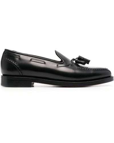 Polo Ralph Lauren Booth Leren Loafers - Zwart
