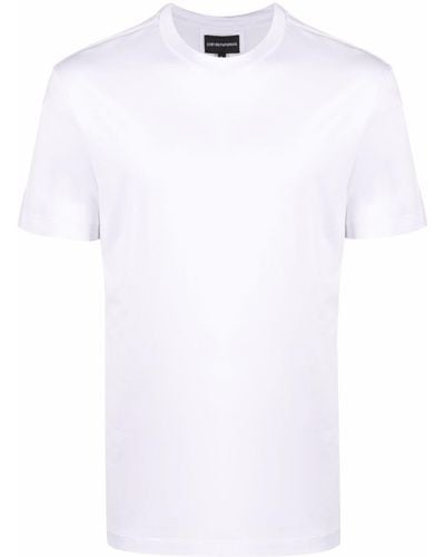 Emporio Armani ロゴパッチ Tシャツ - ホワイト