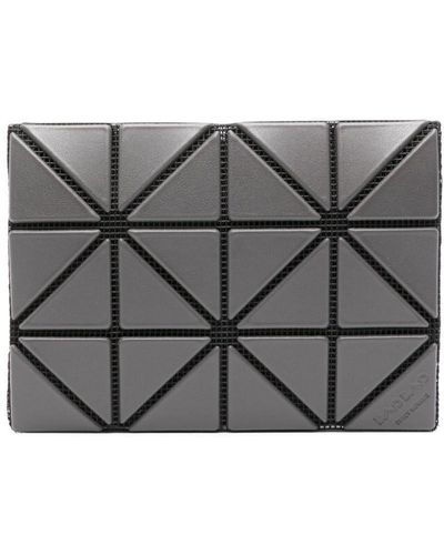 Bao Bao Issey Miyake Geometric Bi-fold Wallet - Grey