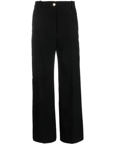 Patou Pantalon Iconic Long à coupe ample - Noir