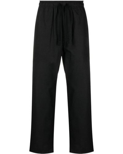 WTAPS Pantalon en coton à coupe droite - Noir