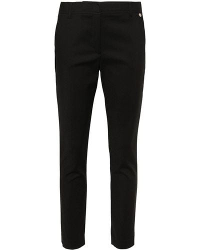Liu Jo Logo-charm trousers - Negro