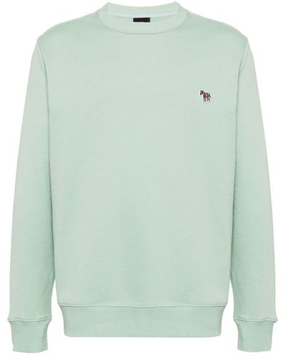 PS by Paul Smith Sweater Met Geborduurd Logo - Groen