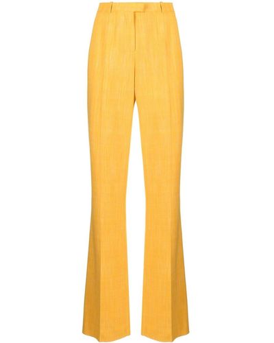 Yellow Etro Pants, Slacks and Chinos for Women | Lyst