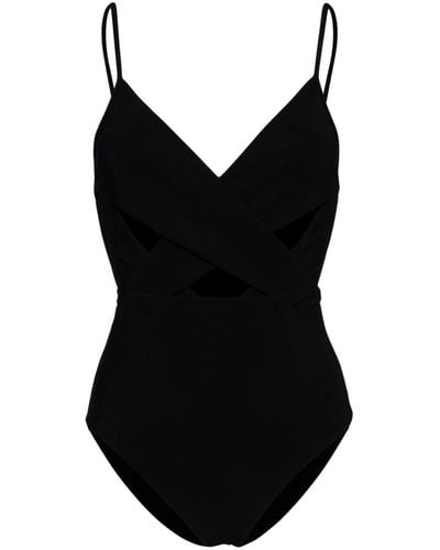 Zimmermann Lexi Cut-out Swimsuit - Black