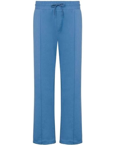 Moschino Straight-leg Drawstring Trousers - Blue