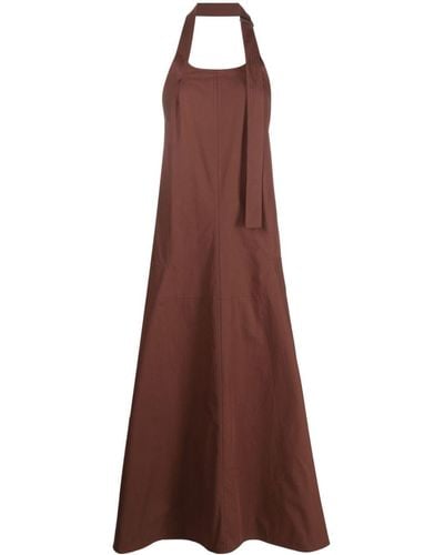 Studio Nicholson Cuenca Sleeveless Long Dress - Brown