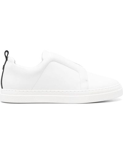 Pierre Hardy Slider Laceless Trainers - White