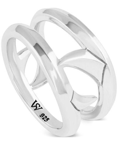 Stephen Webster Double Thorn Silver Ring - White