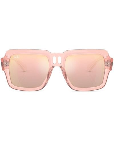 Ray-Ban Eckige Magellan Sonnenbrille - Pink
