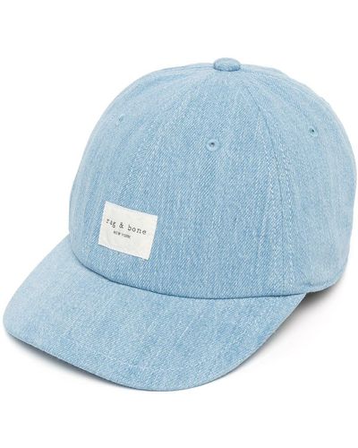 Rag & Bone Gorra Addison - Azul