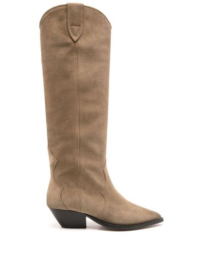 Isabel Marant Denvee 40mm Knee-high Boots - Brown