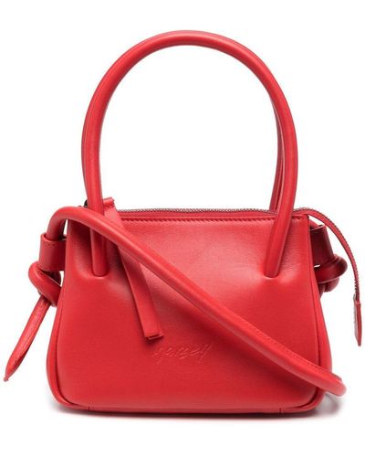 Marsèll Sacco Piccolo Leather Mini Bag - Red