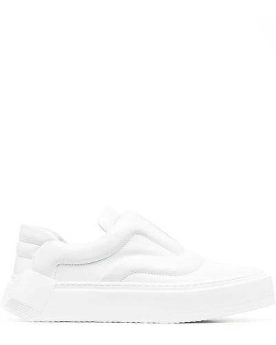 Pierre Hardy Skate Cubix Slip-on Sneakers - White