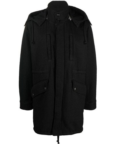 Amiri Parka Met Capuchon - Zwart