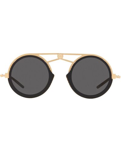 Dolce & Gabbana Round-frame Sunglasses - Metallic