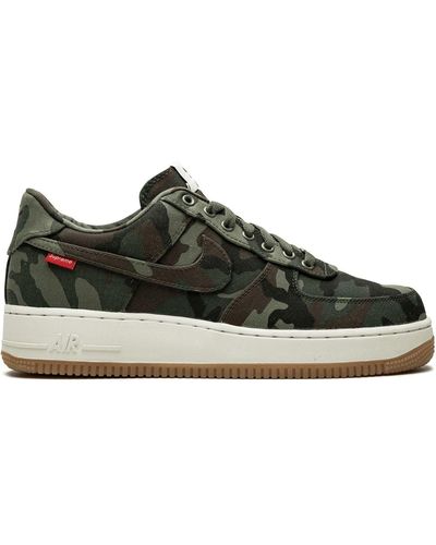 Nike X Supreme Air Force 1 Low Premium 08 Nrg Sneakers - Green