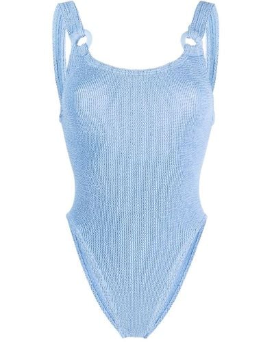 Hunza G Domino Swimsuit - Blue