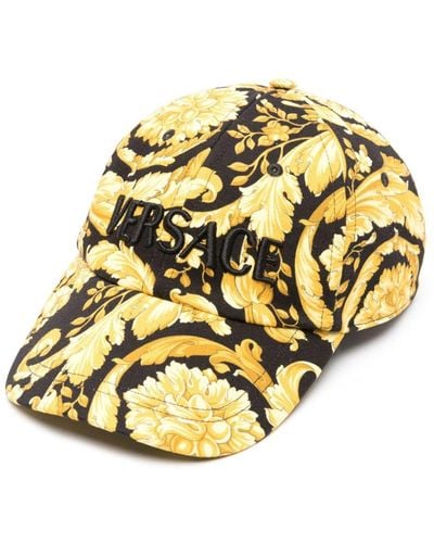 Versace Cappello da baseball con stampa barocca - Metallizzato