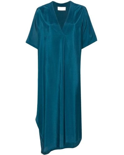 Christian Wijnants Deebe Asymmetric Dress - Blue