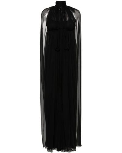 Alberta Ferretti Vestido largo - Negro
