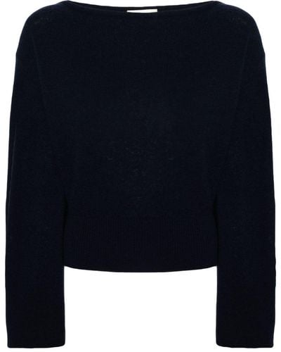 Forte Forte Boxy Fit Sweater - Blue