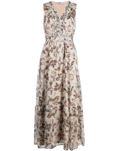 Liu Jo Paisley-print Sleeveless Dress - Multicolor