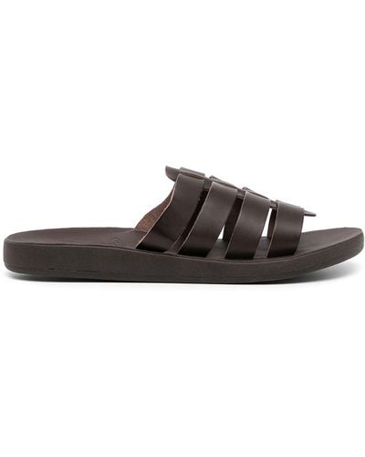 Ancient Greek Sandals Apollonas Leather Sandals - Brown