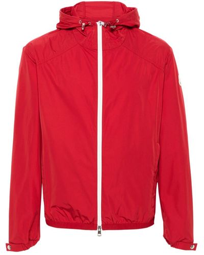 Moncler Clapier Hooded Jacket - Red