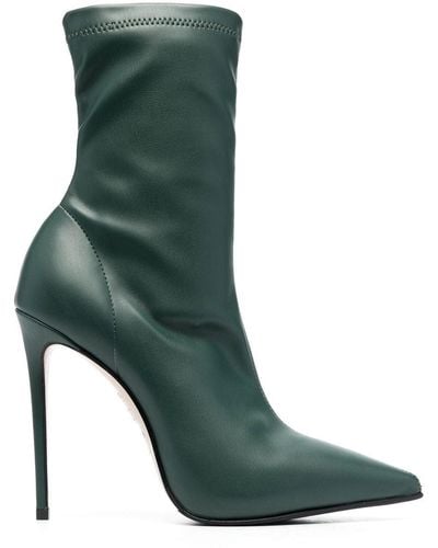 Le Silla Eva 120mm Ankle Boots - Green