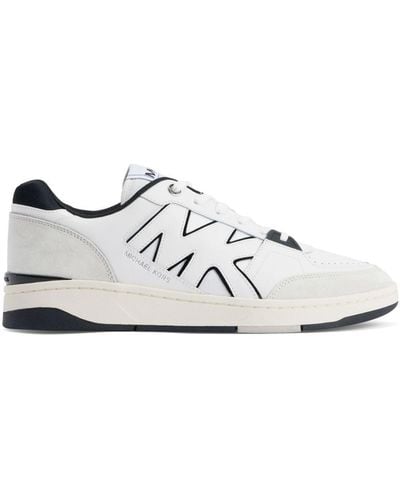 Michael Kors Rebel Leather Trainers - White