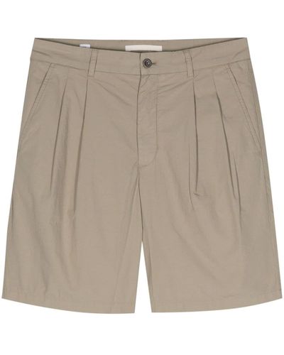 Norse Projects Bermudas aus Popeline - Natur