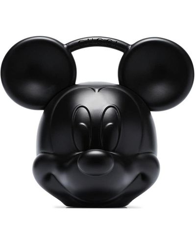 Gucci Bolso de mano con asa superior x Mickey Mouse - Negro