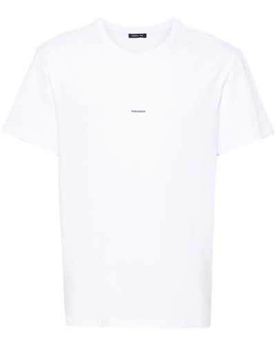 Patrizia Pepe Logo-print Cotton T-shirt - White
