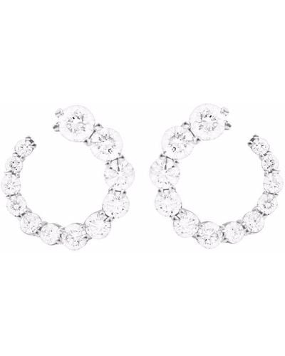 Melissa Kaye 18kt White Gold Aria Diamond Earrings