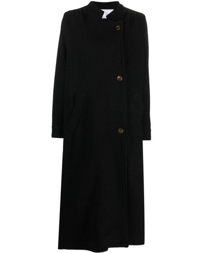 Societe Anonyme Shirley Wool Trench Coat - Black