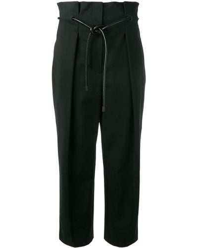 3.1 Phillip Lim Origami Pleated Trousers - Black