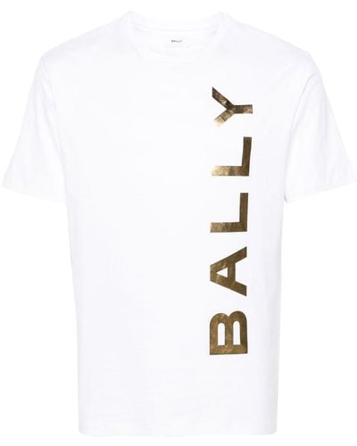 Bally Camiseta con logo estampado - Blanco