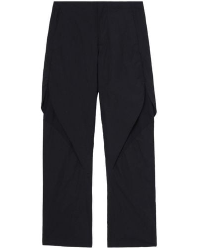 Post Archive Faction PAF Layered Mid-rise Trousers - Blue