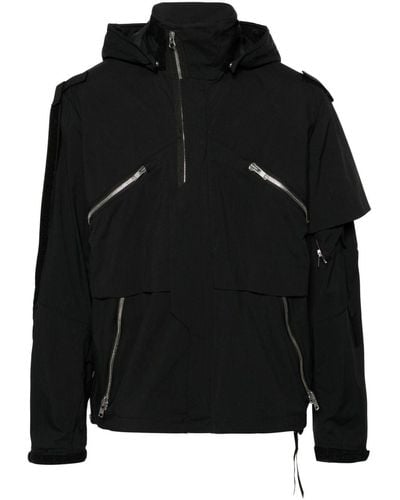 ACRONYM Encapsulated Interops Hooded Jacket - Black