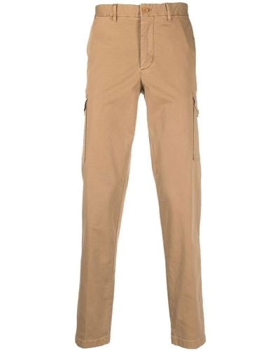 Tommy Hilfiger Straight-leg Pocket Trousers - Natural