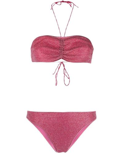 Oséree Bikini Met Halternek - Roze