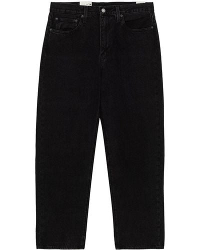 Levi's High-rise Wide-leg Jeans - Black
