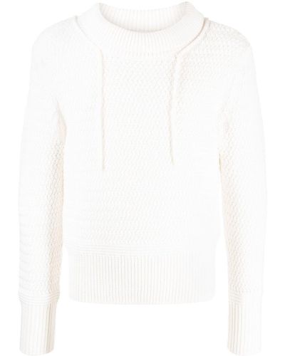 Craig Green Drawstring Roll-neck Jumper - White