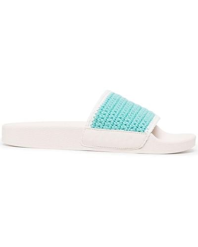 Senso Esme Knit-strap Sandals - Blue