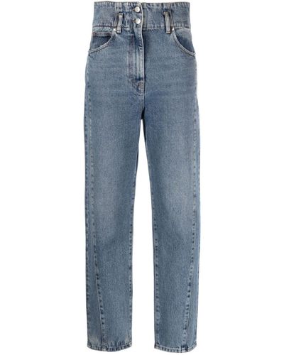 IRO Harold High-rise Tapered Jeans - Blue
