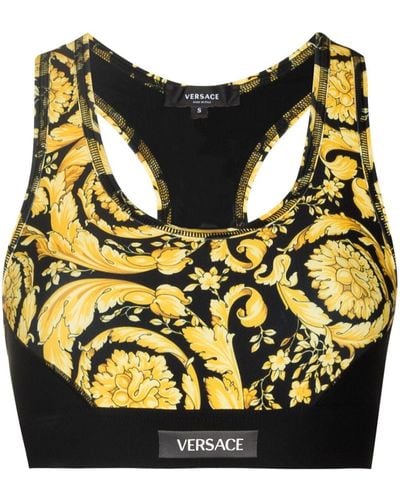 Versace Sport-BH mit Print - Mehrfarbig